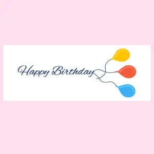 Happy Birthday