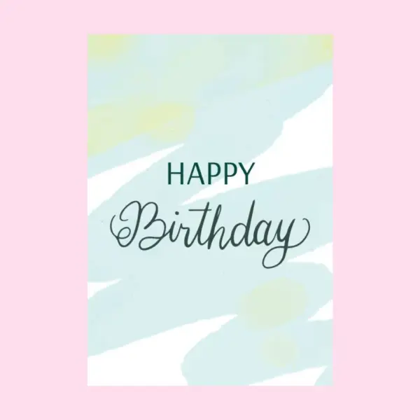 Happy Birthday