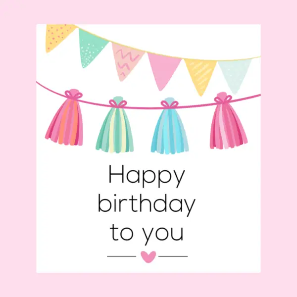 Birthday Postcard