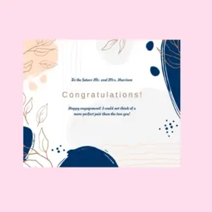 Congrats Engagement